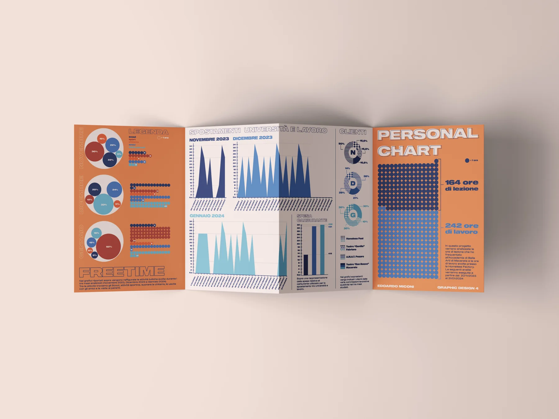 Infographic project on personal activity, immagine 1