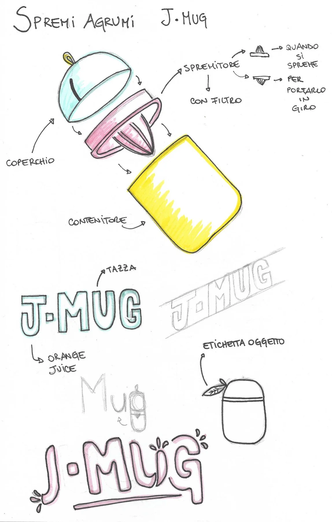 J•Mug Orange Squeezer, immagine 3